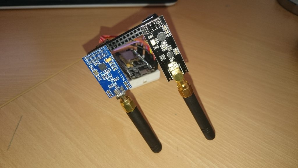 ESP8266 with a CC1101 and nrf24l01